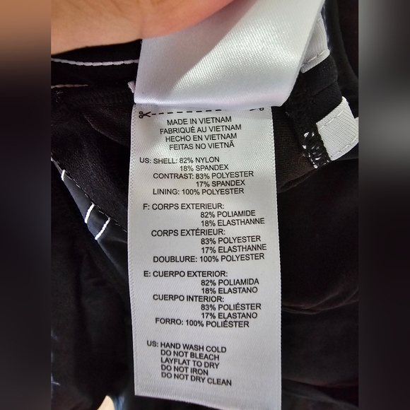 LAST CHANCE! Adidas One Piece Swim Suit Black Size Small - Picture 8 of 10